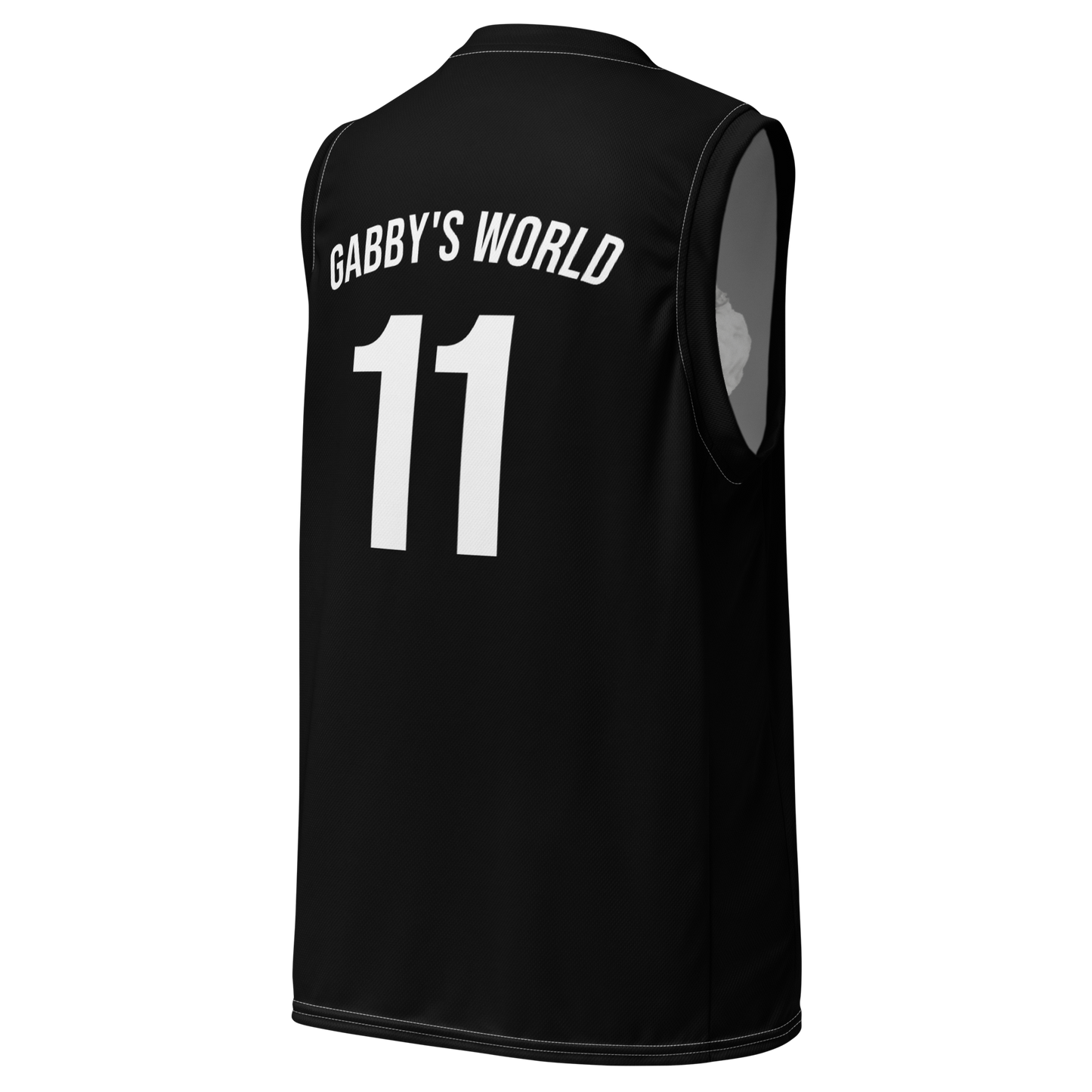 Recycled unisex basketball jersey